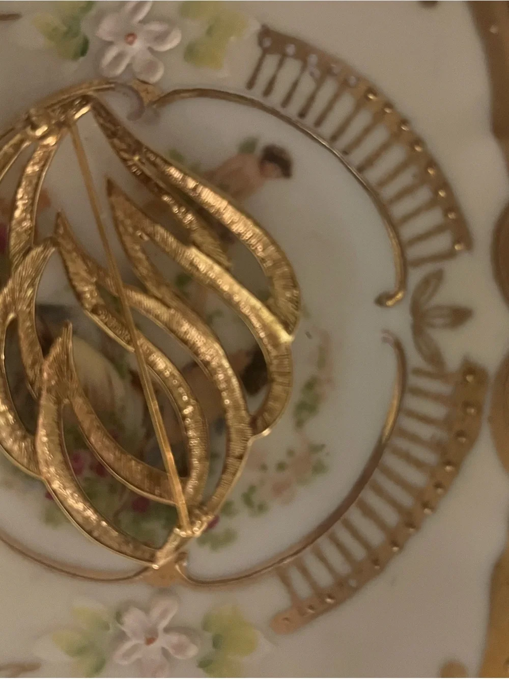 Monet signed elegant